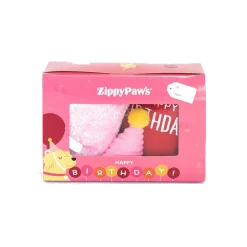 ZippyPaws Pup Birthday Box Pink